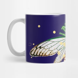 I Am a Space Rocket Cicada Mug